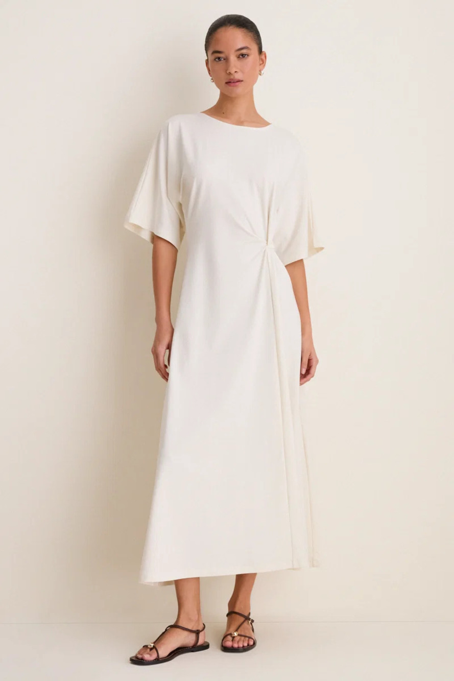 Tuckernuck Buttercream Jersey Lisette Midi Dress